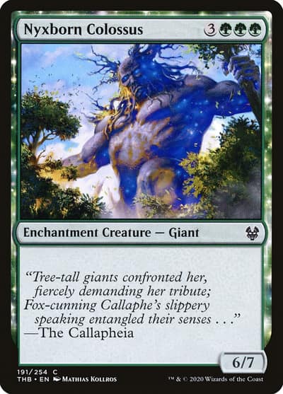 Nyxborn Colossus 191 Theros Beyond Death Magic card