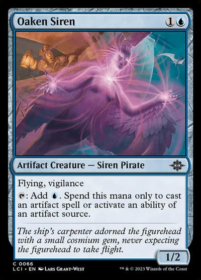 Oaken Siren 66 The Lost Caverns of Ixalan Magic card