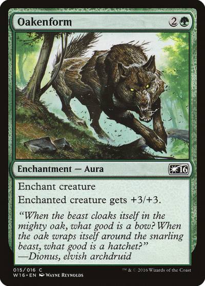 Oakenform W16-15 Welcome Deck 2016 Magic card