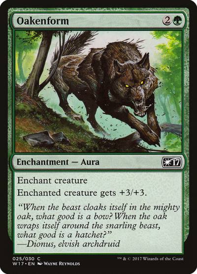 Oakenform W17-25 Welcome Deck 2017 Magic card
