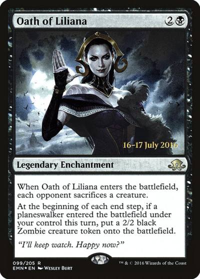 Oath of Liliana PEMN-99S Eldritch Moon Promos Magic card