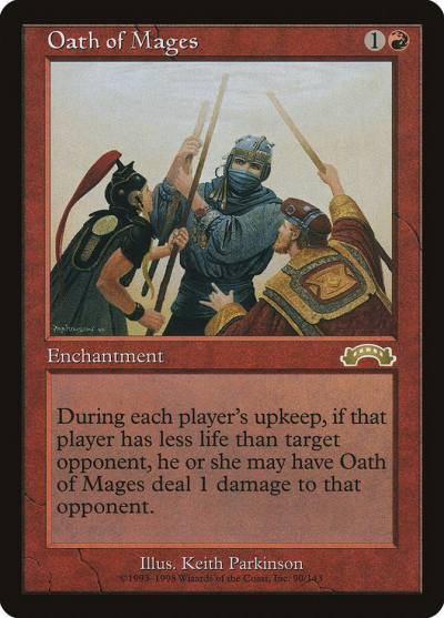 Oath of Mages EXO-90 Exodus Magic card