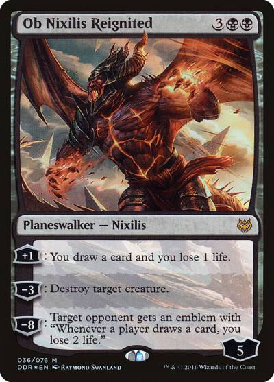 Ob Nixilis Reignited DDR-36 Duel Decks: Nissa vs. Ob Nixilis Magic card