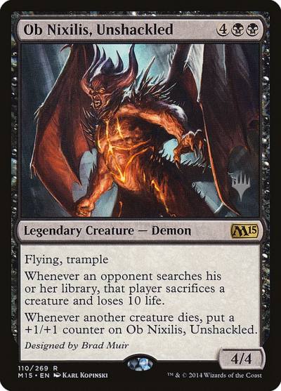 Ob Nixilis, Unshackled PM15-110P Magic 2015 Promos Magic card