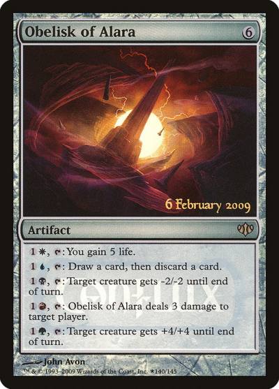 Obelisk of Alara PCON-140STAR Conflux Promos Magic card