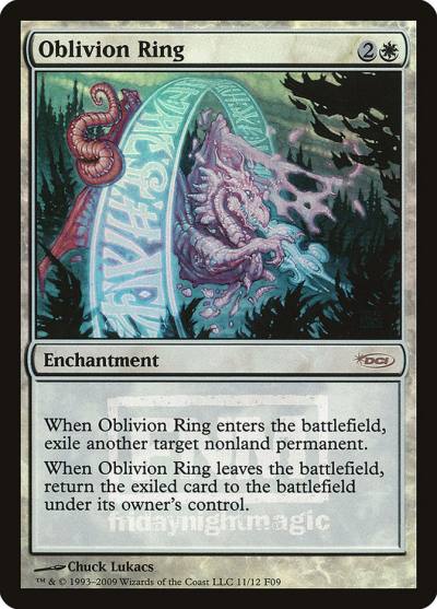 Oblivion Ring F09-11 Friday Night Magic 2009 Magic card