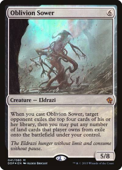 Oblivion Sower DDP-41 Duel Decks: Zendikar vs. Eldrazi Magic card