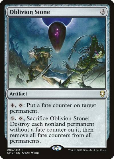 Oblivion Stone CM2-205 Commander Anthology Volume II Magic card