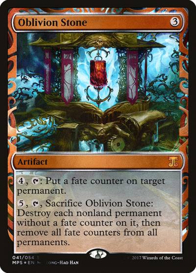 Oblivion Stone MPS-41 Kaladesh Inventions Magic card