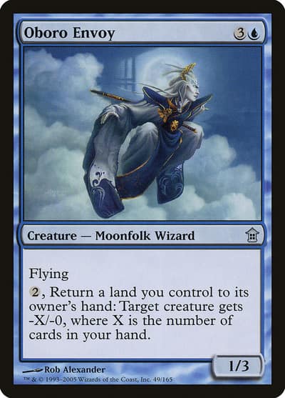 Oboro Envoy 49 Saviors of Kamigawa Magic card