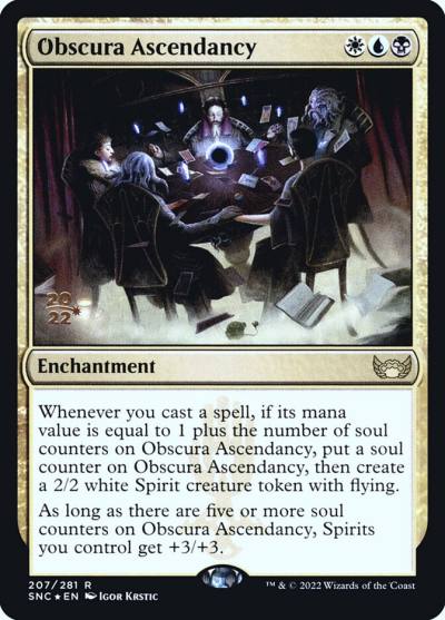 Obscura Ascendancy PSNC-207S Streets of New Capenna Promos Magic card