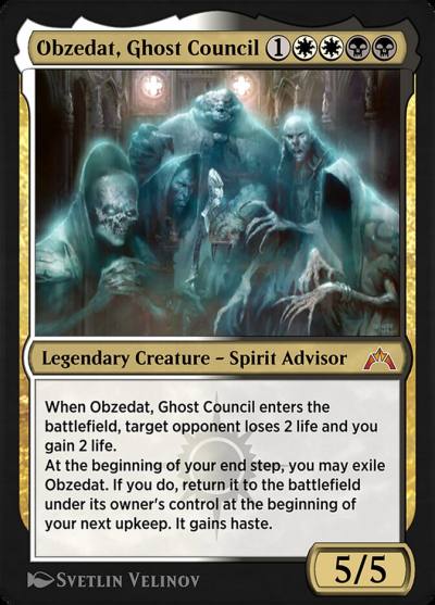 Obzedat, Ghost Council EA3-16 Explorer Anthology 3 Magic card