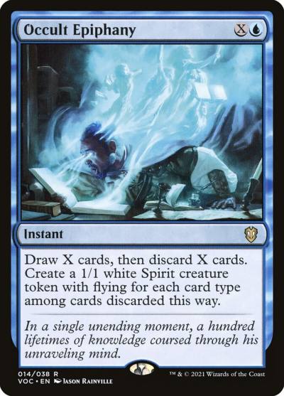 Occult Epiphany VOC-14 Crimson Vow Commander Magic card