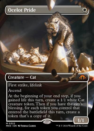 Ocelot Pride MH3-322 Modern Horizons 3 Magic card