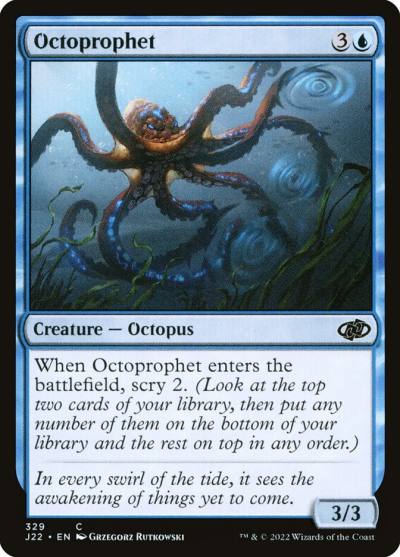 Octoprophet J22-329 Jumpstart 2022 Magic card