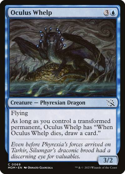 Oculus Whelp MOM-69 March of the Machine Magic card