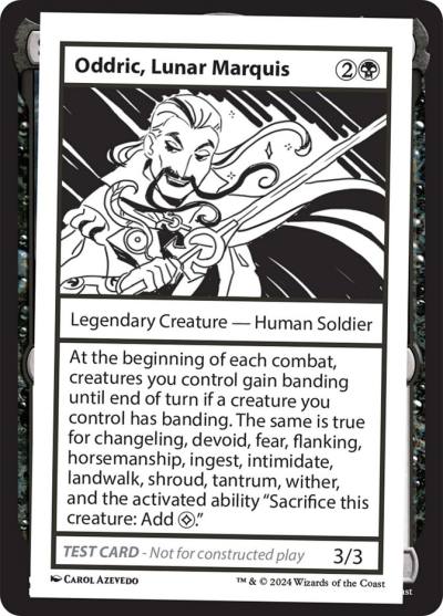 Oddric, Lunar Marquis MB2-551 Mystery Booster 2 Magic card