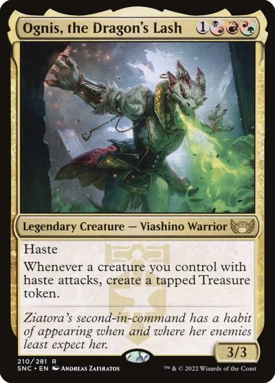 Ognis, the Dragon's Lash SNC-210 Streets of New Capenna Magic card