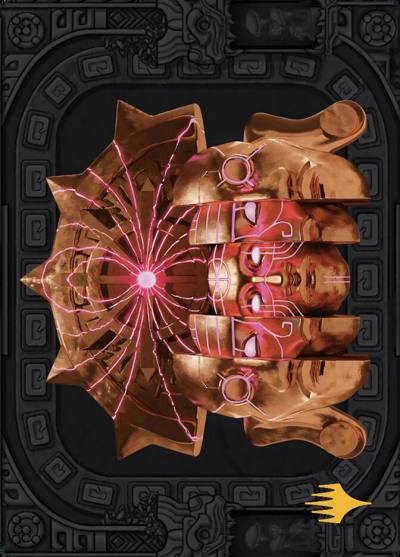 Ojer Taq, Deepest Foundation // Ojer Taq, Deepest Foundation ALCI-56 The Lost Caverns of Ixalan Art Series Magic card
