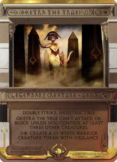 Oketra the True MP2-5 Amonkhet Invocations Magic card