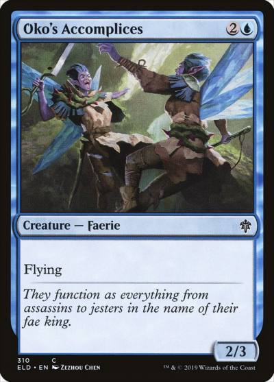 Oko's Accomplices ELD-310 Throne of Eldraine Magic card