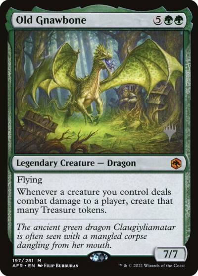 Old Gnawbone PAFR-197P Adventures in the Forgotten Realms Promos Magic card