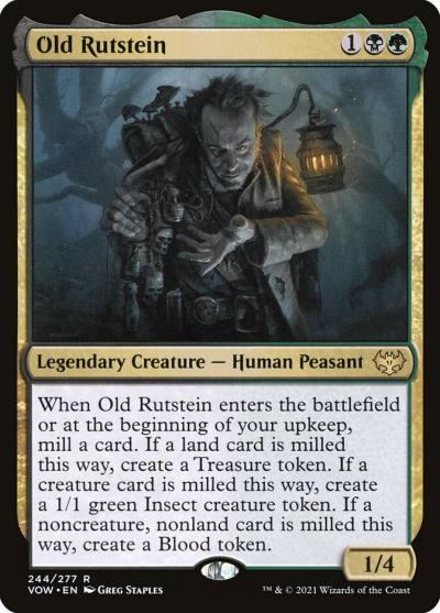 Old Rutstein VOW-244 Innistrad: Crimson Vow Magic card