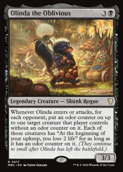 Olinda the Oblivious MBC-17 Mystery Booster Commander Edition Magic card