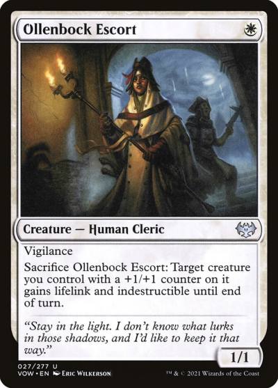 Ollenbock Escort VOW-27 Innistrad: Crimson Vow Magic card