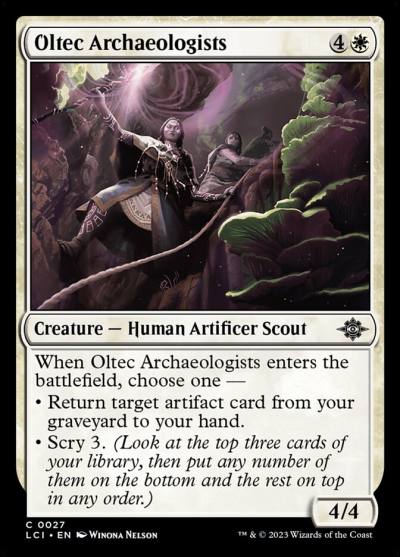 Oltec Archaeologists LCI-27 The Lost Caverns of Ixalan Magic card