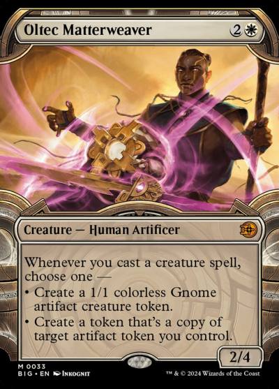 Oltec Matterweaver BIG-33 The Big Score Magic card
