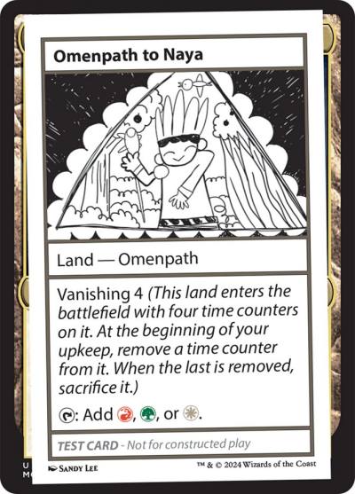 Omenpath to Naya MB2-616 Mystery Booster 2 Magic card