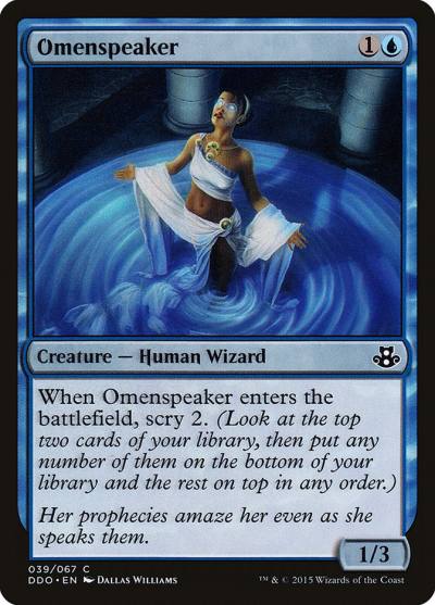 Omenspeaker DDO-39 Duel Decks: Elspeth vs. Kiora Magic card