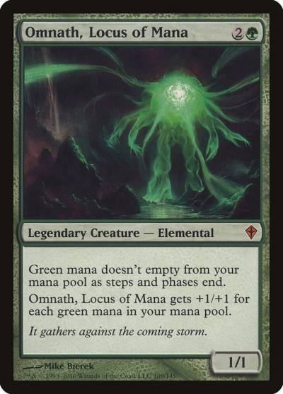 Omnath, Locus of Mana WWK-109 Worldwake Magic card