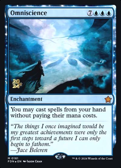 Omniscience PFDN-161S Foundations Promos Magic card