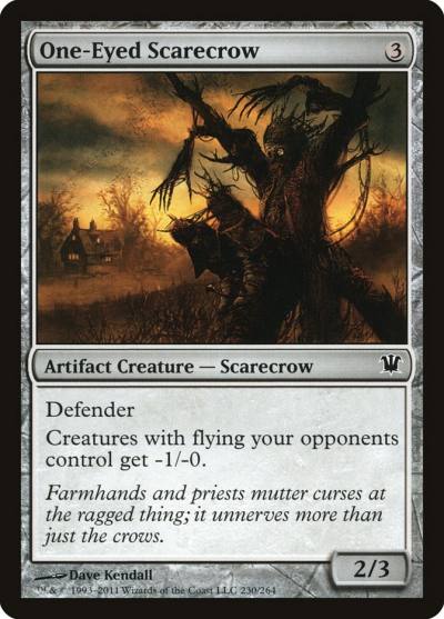 One-Eyed Scarecrow ISD-230 Innistrad Magic card