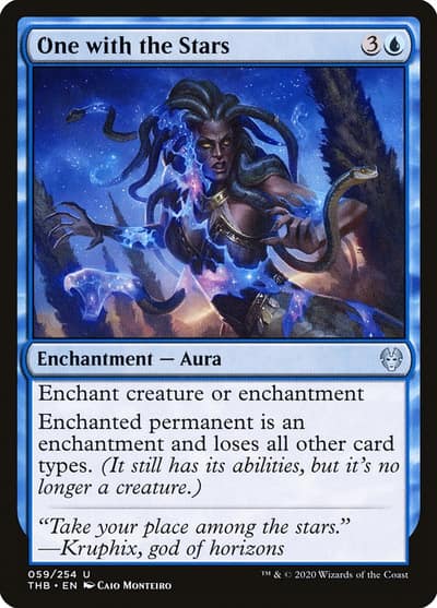 One with the Stars THB-59 Theros Beyond Death Magic card