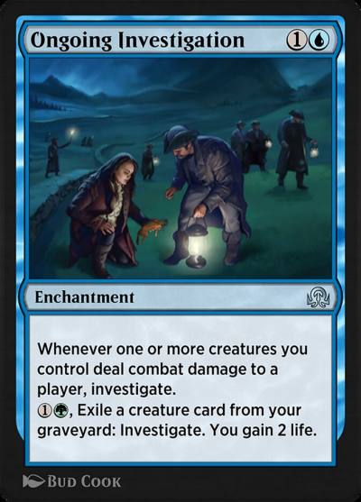 Ongoing Investigation SIR-84 Shadows over Innistrad Remastered Magic card