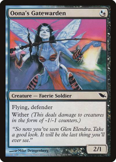Oona's Gatewarden SHM-173 Shadowmoor Magic card