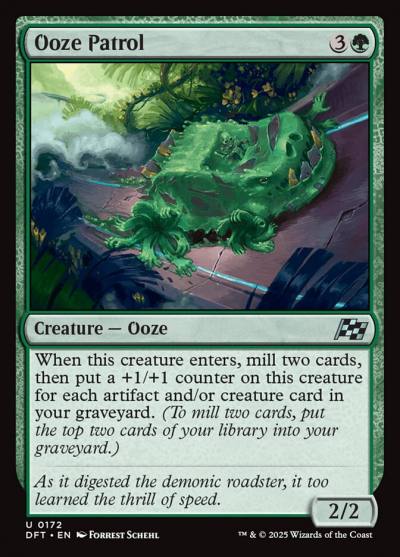 Ooze Patrol DFT-172 Aetherdrift Magic card