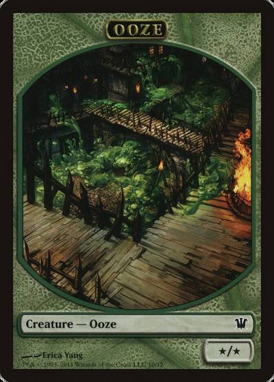 Ooze TISD-10 Innistrad Tokens Magic card