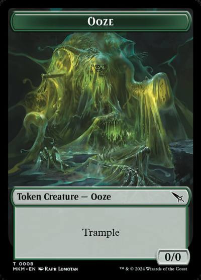Ooze TMKM-8 Murders at Karlov Manor Tokens Magic card