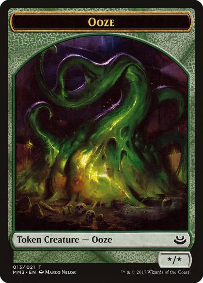 Ooze TMM3-13 Modern Masters 2017 Tokens Magic card