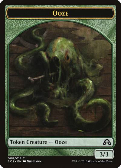 Ooze TSOI-8 Shadows over Innistrad Tokens Magic card