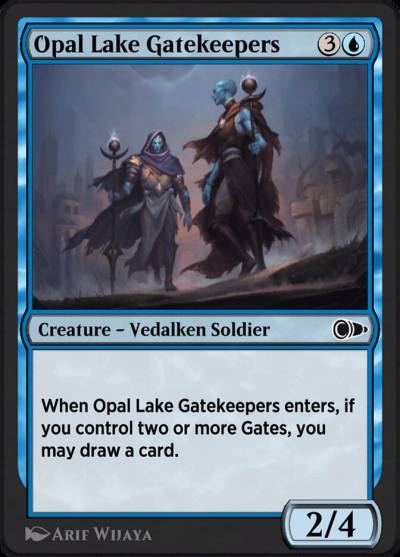 Opal Lake Gatekeepers PIO-68 Pioneer Masters Magic card