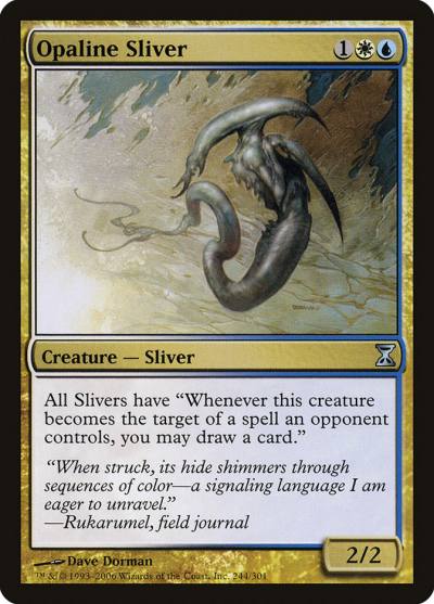 Opaline Sliver TSP-244 Time Spiral Magic card