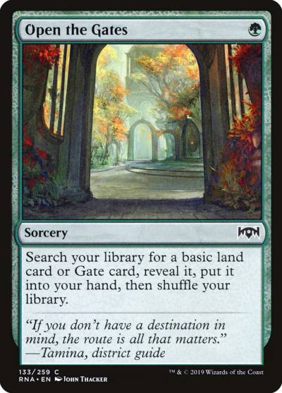 Open the Gates RNA-133 Ravnica Allegiance Magic card