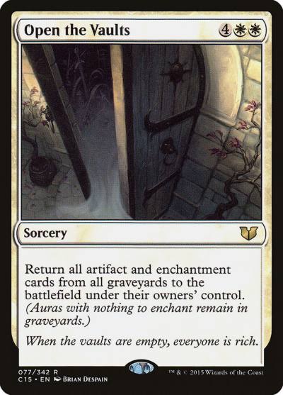 Open the Vaults C15-77 Commander 2015 Magic card
