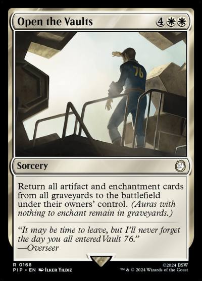 Open the Vaults PIP-168 Fallout Magic card