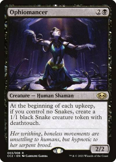 Ophiomancer CC2-3 Commander Collection: Black Magic card